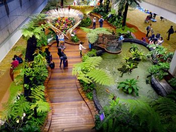 Zen Garden in Dubai airport