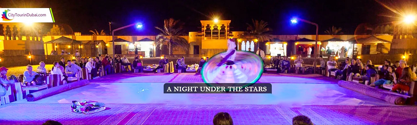 A Night Under the Stars in Desert