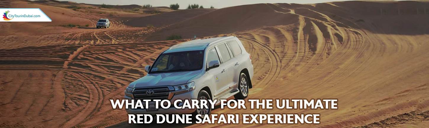 What to Carry for the Ultimate Red Dune Safari Experience