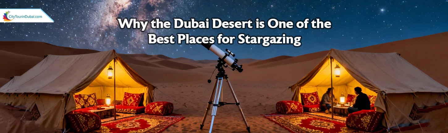 Stargazing at Dubai Desert