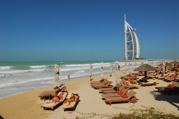 Dubai Burj Beach