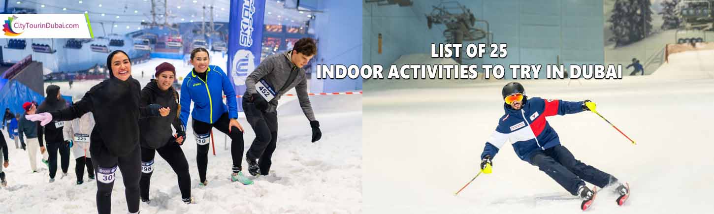 Indoor Activities to try in Dubai
