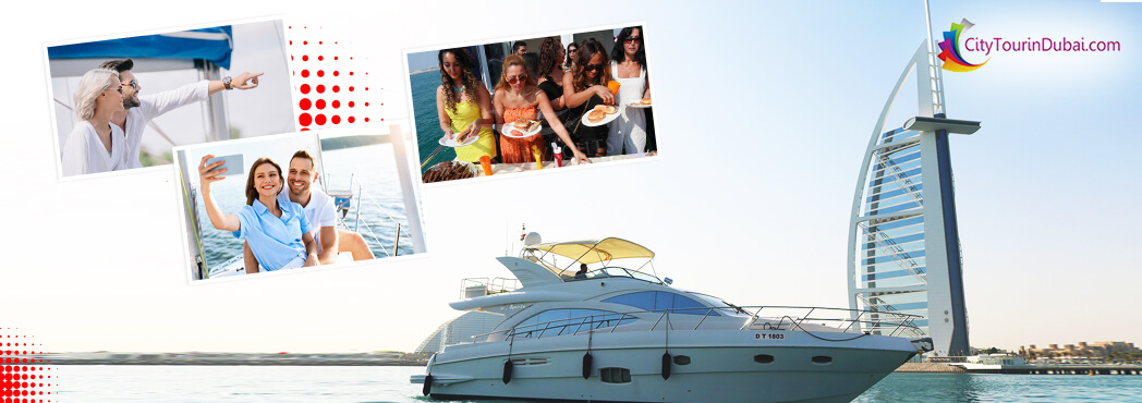 Dubai Marina yacht tour with breakfast bbq dinner