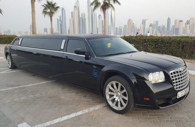 Black color Limousine