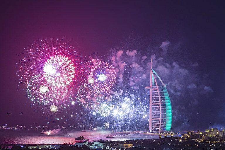 Burj Khalifa Fireworks