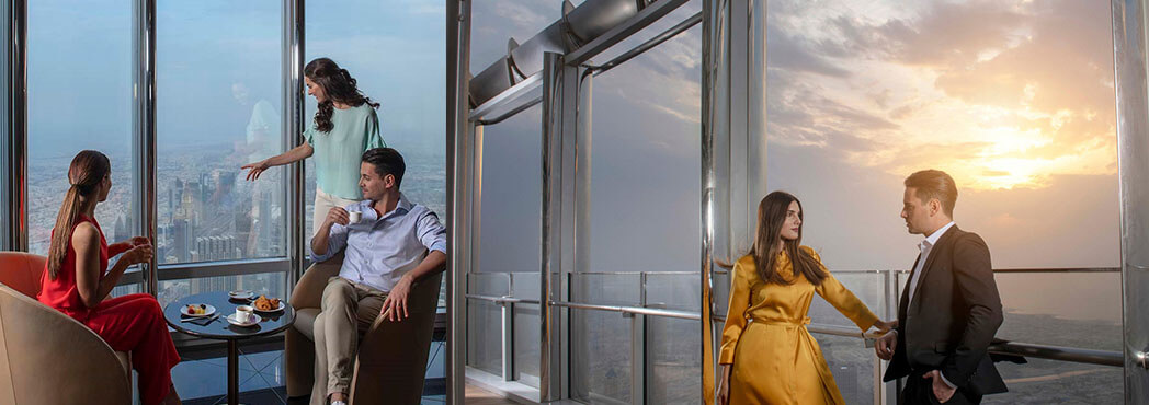 Burj Khalifa Ticket with the Rooftop Meal