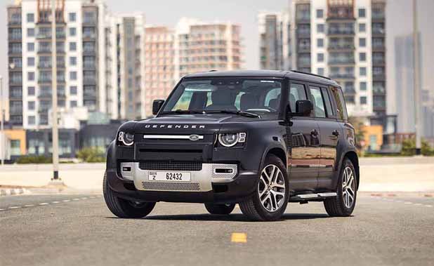 Rent Land Rover Defender in Dubai