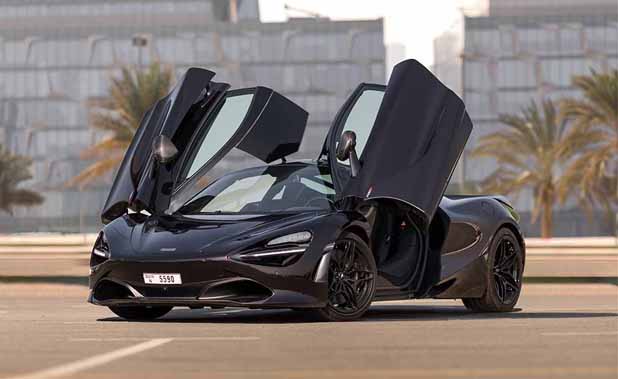 Mclaren 720s Black