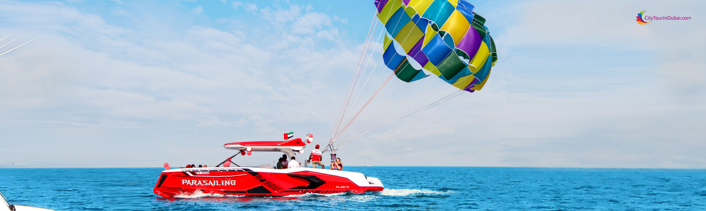 Parasailing in Dubai