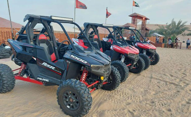 Polaris Dune Buggy Ride in Desert