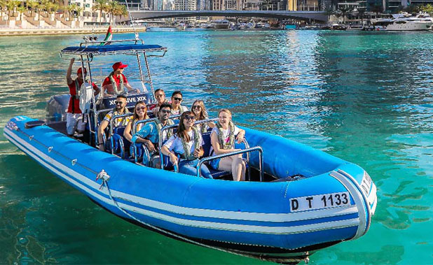 Speed Boat Tour Dubai Marina