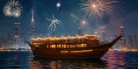 al mansour dhow cruise new year celebration