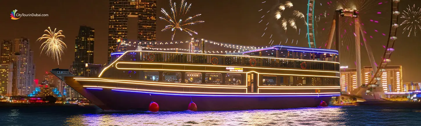 New Year Premium Dinner Cruise Dubai Marina