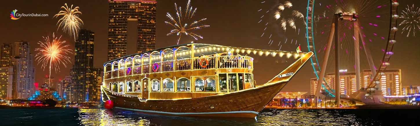 New Year Party Dhow Cruise Dubai Marina