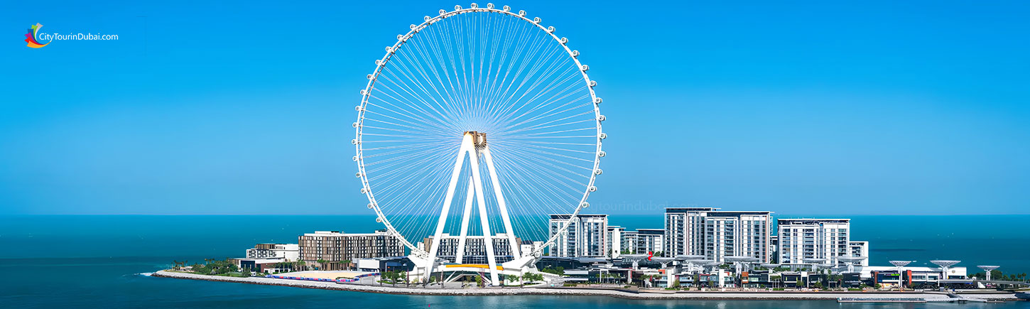 Get Ain Dubai Tickets to enjoy 360° views of Dubai skyline