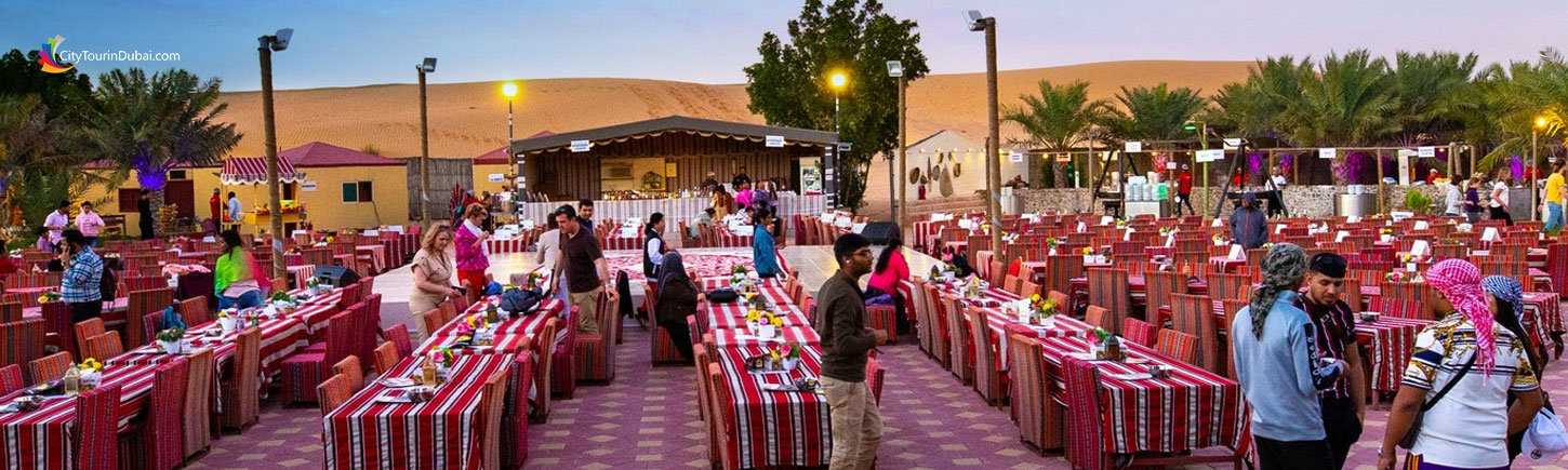 Dinner in the Desert Camp Dubai