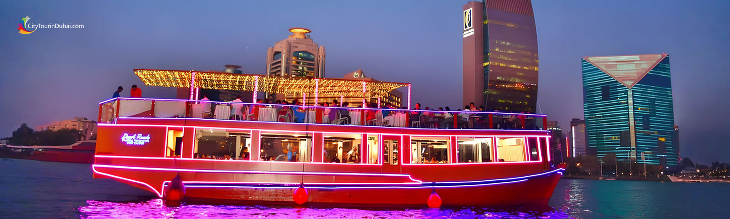 Dhow Cruise Dubai Creek with Dinner