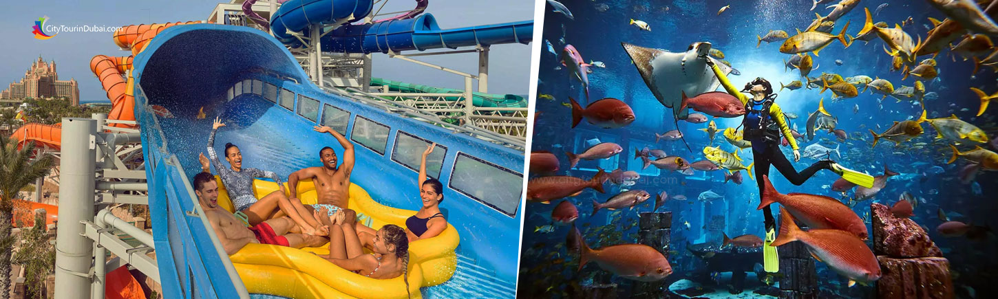 Atlantis Aquaventure and Lost Chamber Dubai Combo Ticket