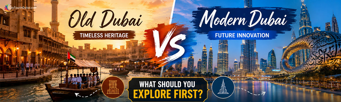 Old Dubai vs Modern Dubai – What Should You Explore First?