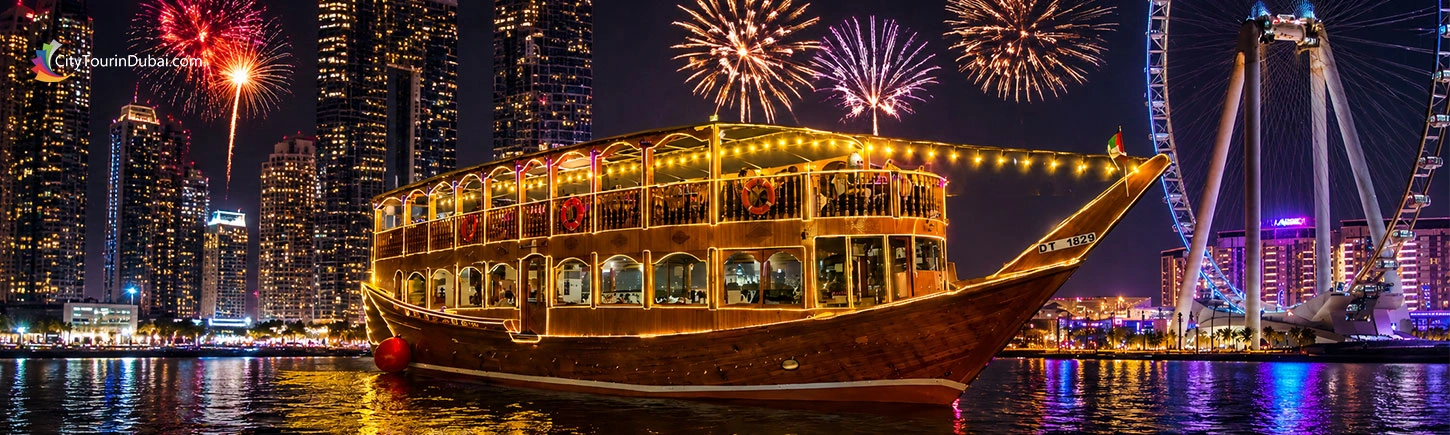 New Year Party Dhow Cruise Dubai Marina