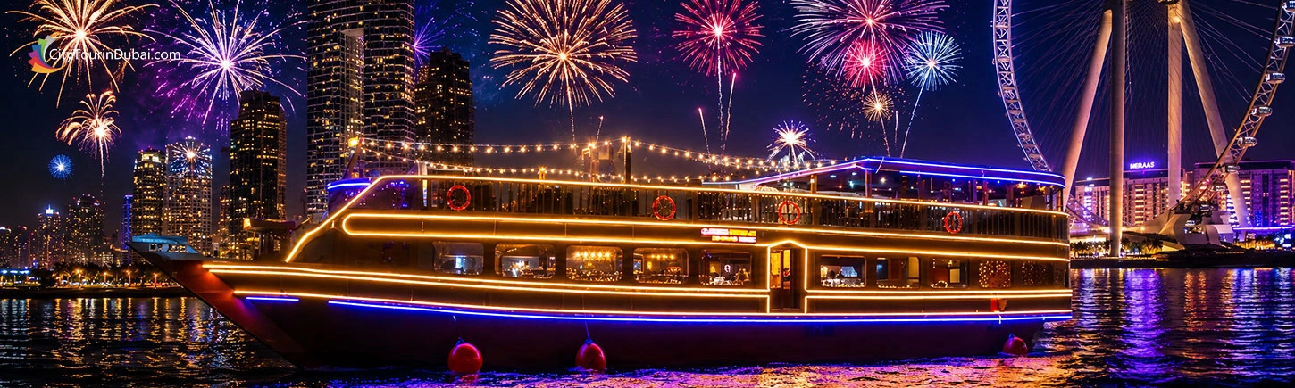 New Year Premium Dinner Cruise Dubai Marina