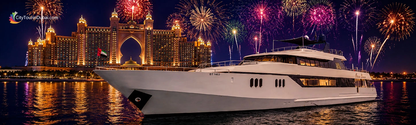 New Year Eve Celebration on Luxurious Yacht