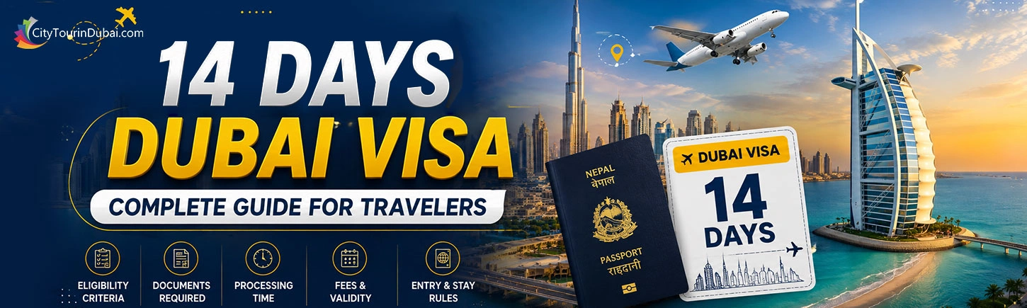 14 Days Dubai Visa